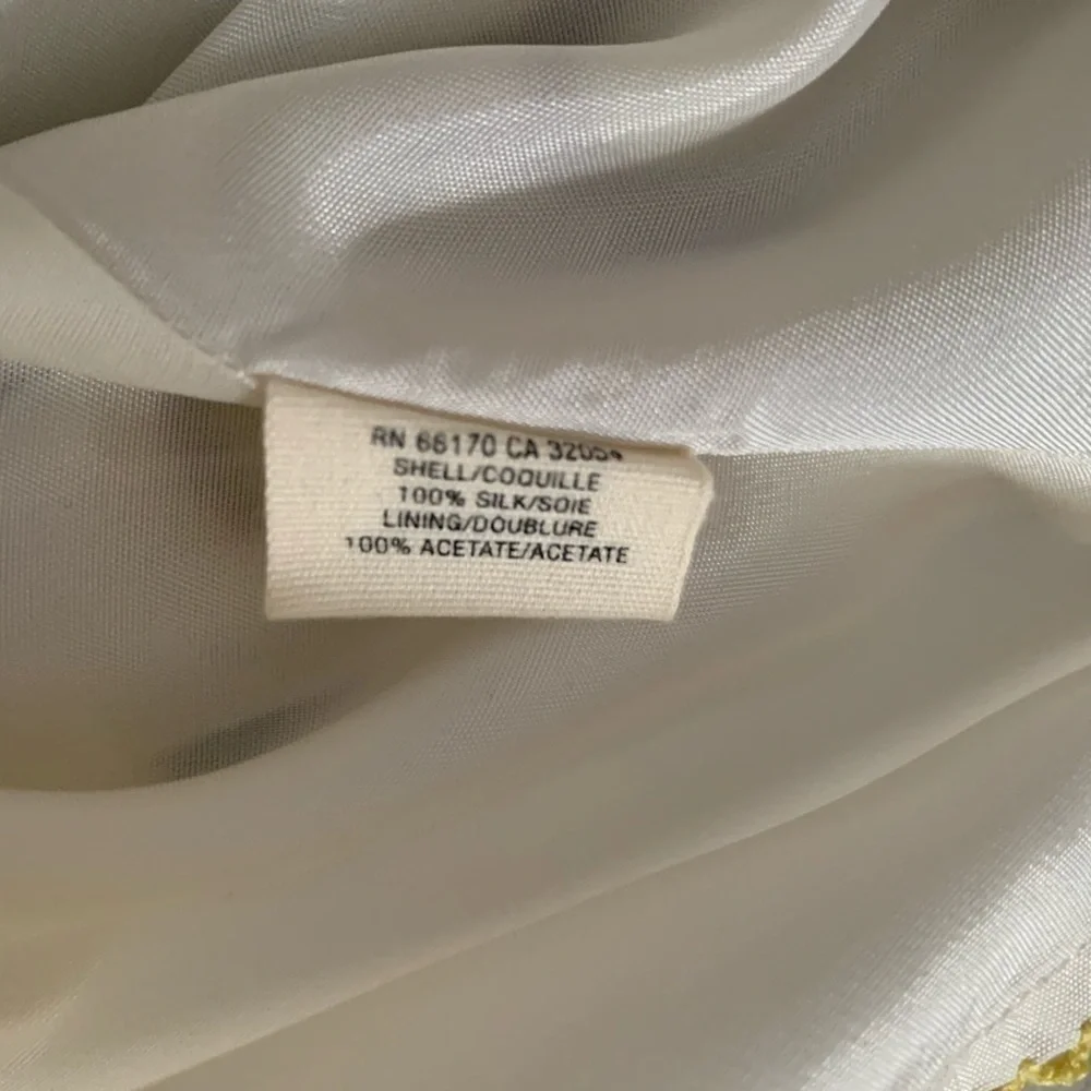 Floreat silk skirt